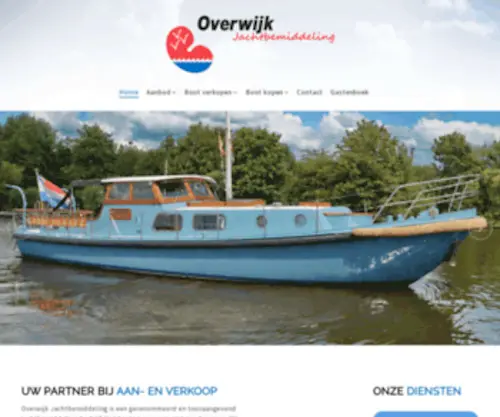 Overwijkjachtbemiddeling.nl(Overwijk Jachtbemiddeling) Screenshot