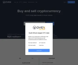 Ovex.io Screenshot