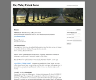 Ovfga.org(Oley Valley Fish & Game) Screenshot