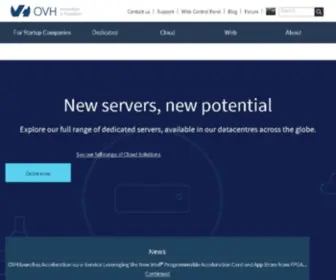 OVH.org(Hébergement et Solutions Internet) Screenshot