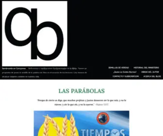 Ovidiobarrios.com(Sembrando en Corazones) Screenshot