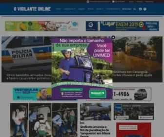 Ovigilanteonline.com.br(O VIGILANTE ONLINE) Screenshot