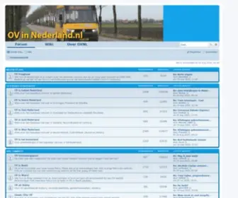 Ovinnederland.nl(OV in Nederland) Screenshot