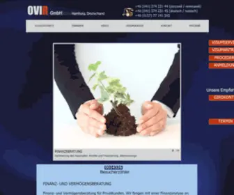 Ovir-GMBH.de(Wohnimmobilie als Kapitalanlage) Screenshot