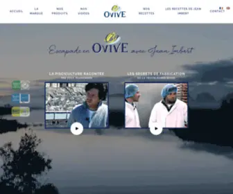 Ovive-Truite.fr(La truite fumée 100% française) Screenshot