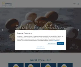 Ovodan.com(Ovodan Egg Powder Solutions) Screenshot