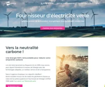 Ovoenergy.fr(OVO Energy : Fournisseur d’Électricité Verte) Screenshot