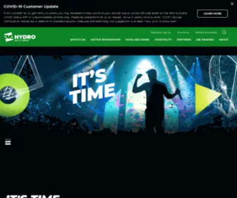 Ovohydro.com(OVO Hydro) Screenshot