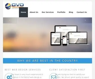 Ovotechnology.com(OVO Technology) Screenshot