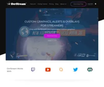 Ovrstream.com(Twitch Alerts & Overlays) Screenshot