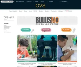 Ovsekids.it(Abbigliamento e Accessori Bambino online) Screenshot