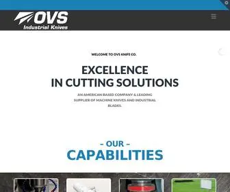 Ovsknife.com(OVS Industrial Knife) Screenshot