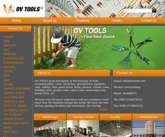 Ovtools.com(Nanjing OV Industry Co) Screenshot