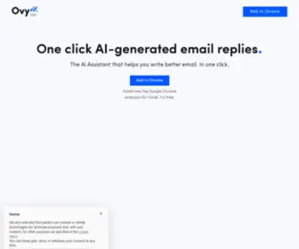 Ovy.ai(One click AI) Screenshot