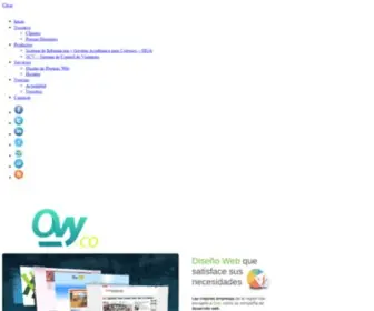 Ovy.co(Diseño de Paginas Web en Cucuta) Screenshot