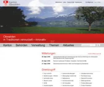 OW.ch(Kanton Obwalden Online) Screenshot
