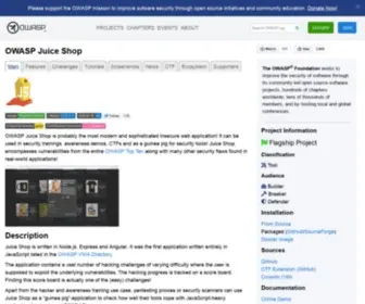 Owasp-Juice.shop(Owasp foundation) Screenshot