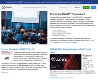 Owasp.org(OWASP Foundation) Screenshot