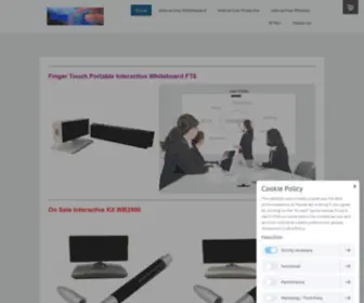 Oway-Group.com(Portable Interactive Whiteboard) Screenshot