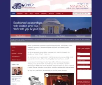 OwcPworkerscomp.com(OWCP attorney) Screenshot