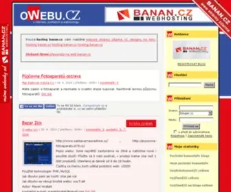 Owebu.cz(Hosting) Screenshot