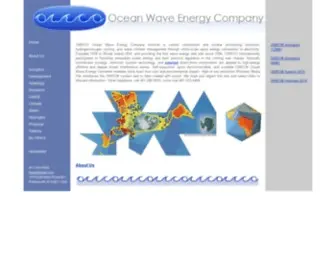 Owec.com(Ocean Wave Energy Company) Screenshot