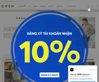Owen.com.vn(Owen Fashion) Screenshot