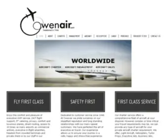 Owenair.co.za(Flying Private Connoisseurs) Screenshot