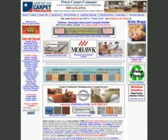 Owencarpet.com(Owen Carpet) Screenshot