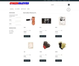 Owengloves.com(OWEN GLOVES) Screenshot