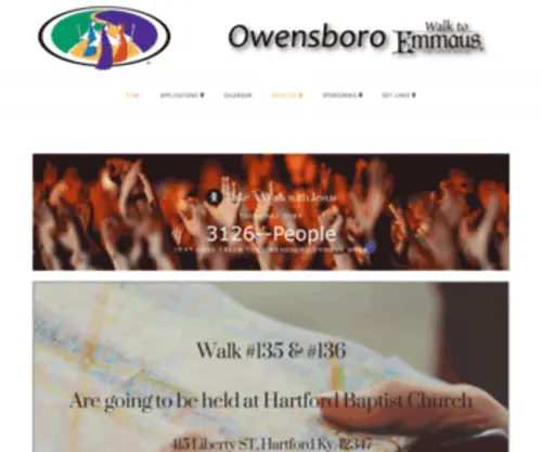 Owensboroemmaus.com(Owensboro Emmaus) Screenshot