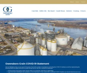 Owensborograin.com(Soybean Processing) Screenshot