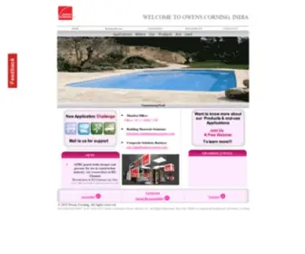 Owenscorningindia.com(Owens Corning) Screenshot