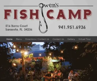 Owensfishcamp.com(Owens Fish Camp) Screenshot
