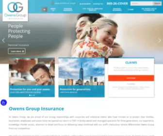 Owensgroup.com(Owens Group Insurance) Screenshot