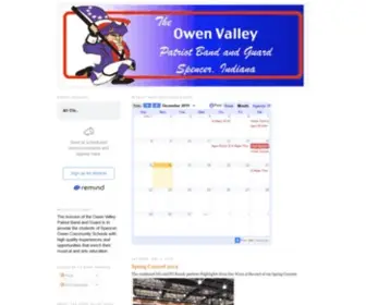 Owenvalleyband.org(Owenvalleyband) Screenshot