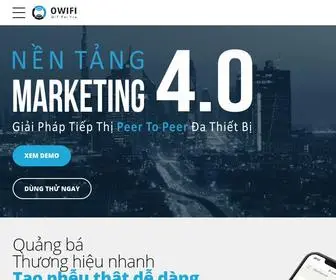 Owifi.io(Giải Pháp Wifi Marketing 4.0) Screenshot