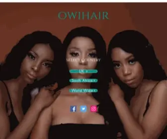 Owihair.com(Owihair) Screenshot