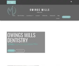 Owingsmillsdentistry.com(Dentist Owings Mills) Screenshot