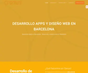 Owius.com(Desarrollo apps y paginas web en Barcelona) Screenshot