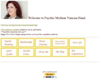 OWL-Lady.com(Psychic in Los Angeles) Screenshot