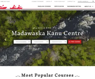 OWL-MKC.ca(Madawaska Kanu Centre) Screenshot