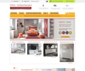 OWL-Moebelhandel.de(GÃŒnstig Einrichten) Screenshot