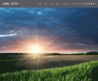 Owlcitymusic.com(Owl City) Screenshot