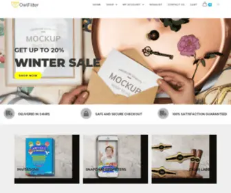 Owlfilter.com(Geofilters, Invitation, and many more) Screenshot