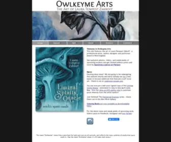 Owlkeyme.com(Owlkeyme Arts) Screenshot