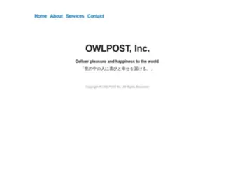 Owlpostservice.com(OWLPOST) Screenshot