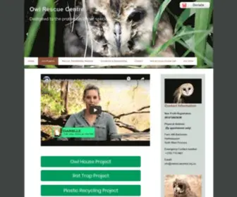 Owlrescuecentre.org.za(Owl Rescue Centre) Screenshot