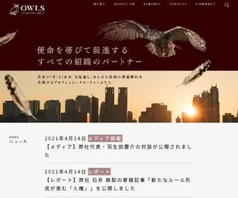 OWLS-CG.com(株式会社オウルズコンサルティンググループ) Screenshot