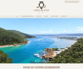 Owlsroost.co.za(Knysna Accommodation) Screenshot